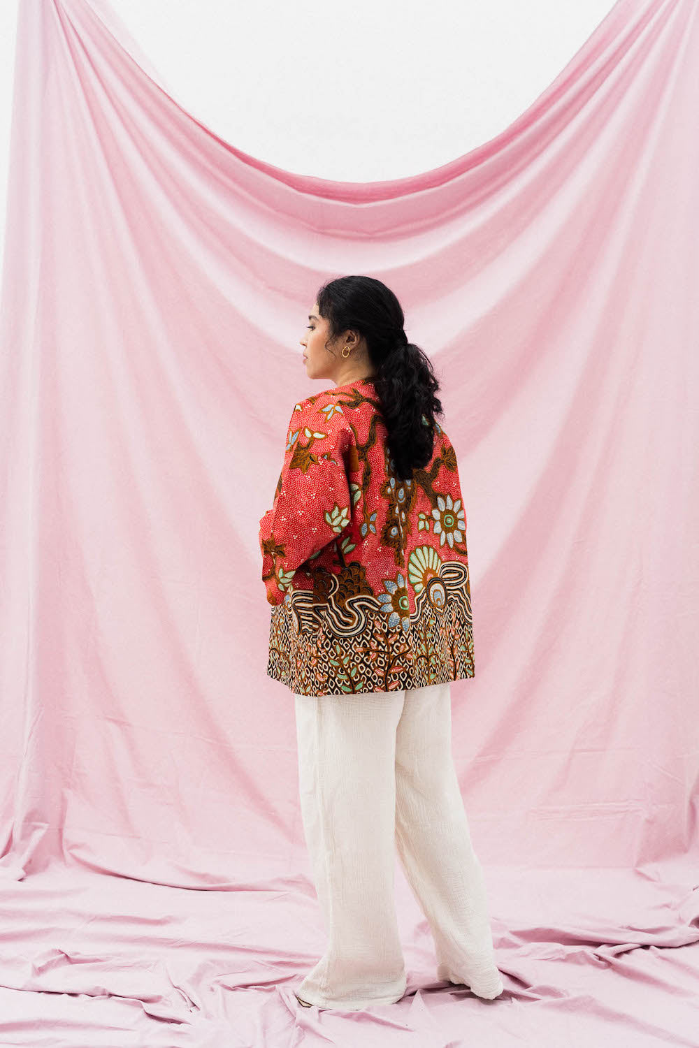 Batik Open Jacket | Mayura III