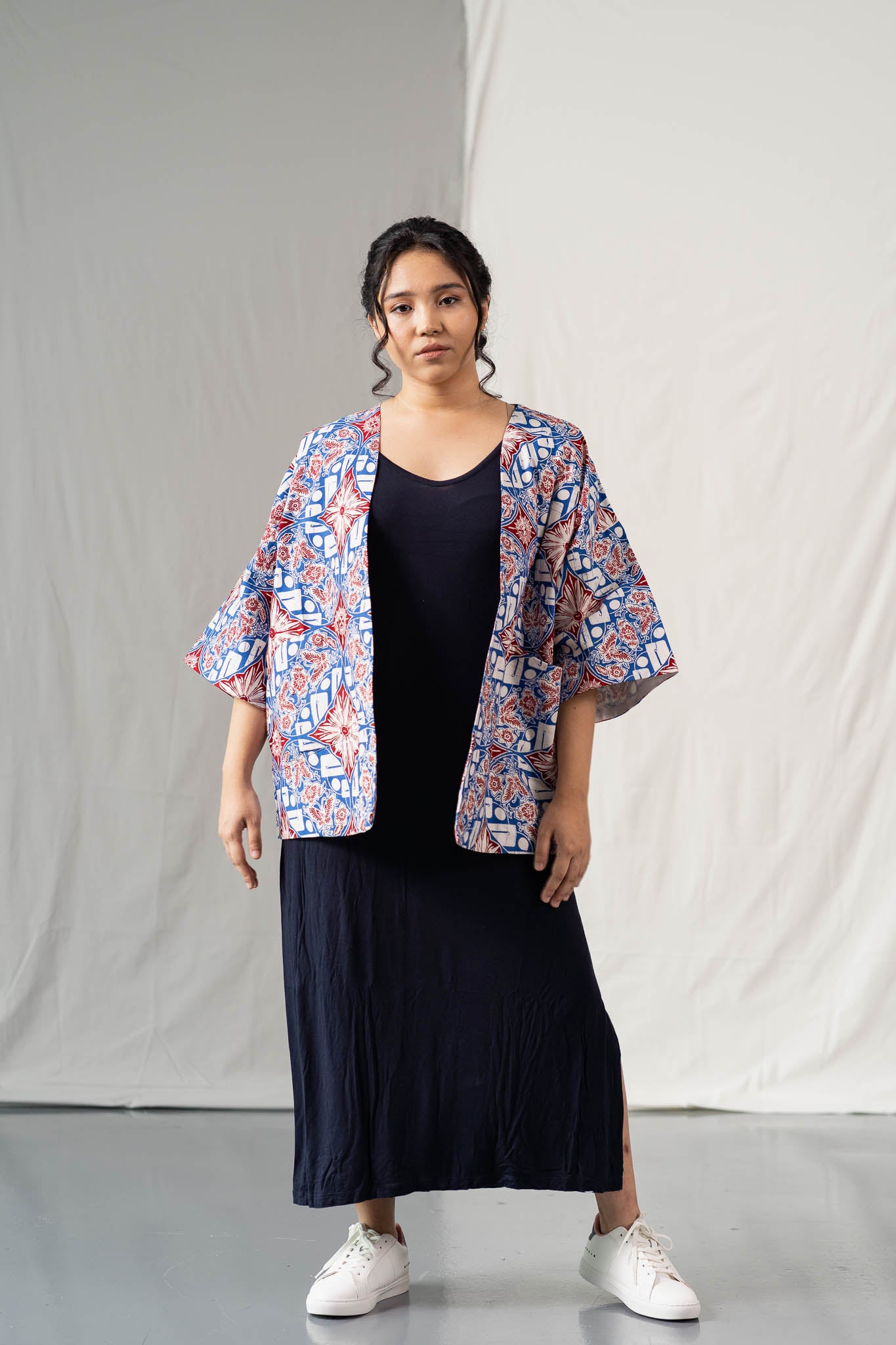 Batik Open Jacket | Sri Temasek