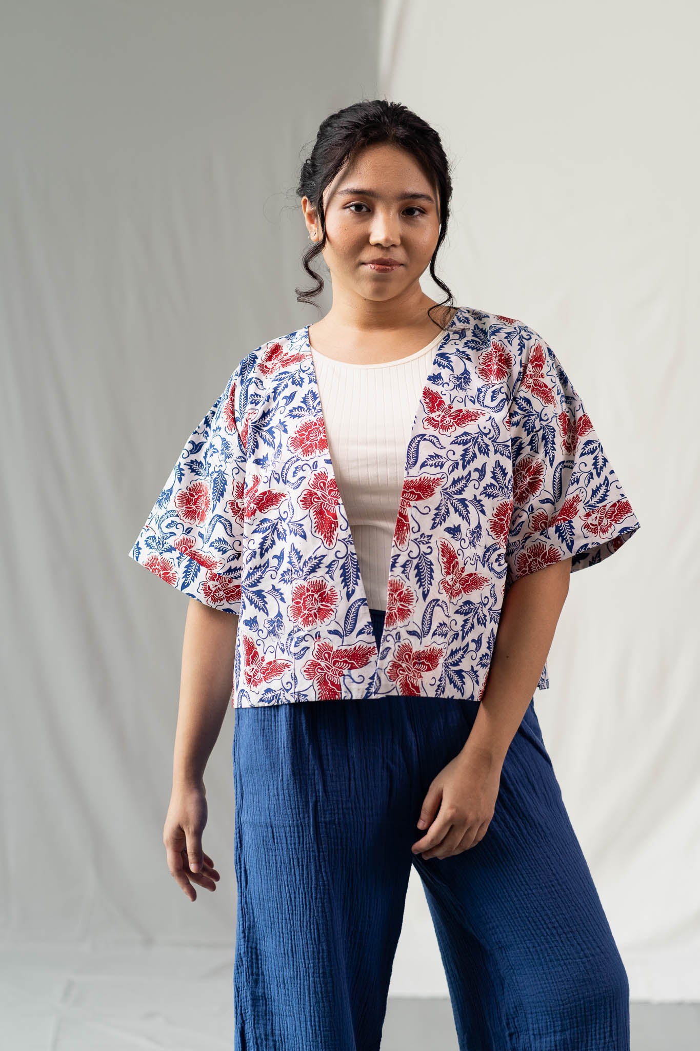 Batik Crop Jacket | Tasik