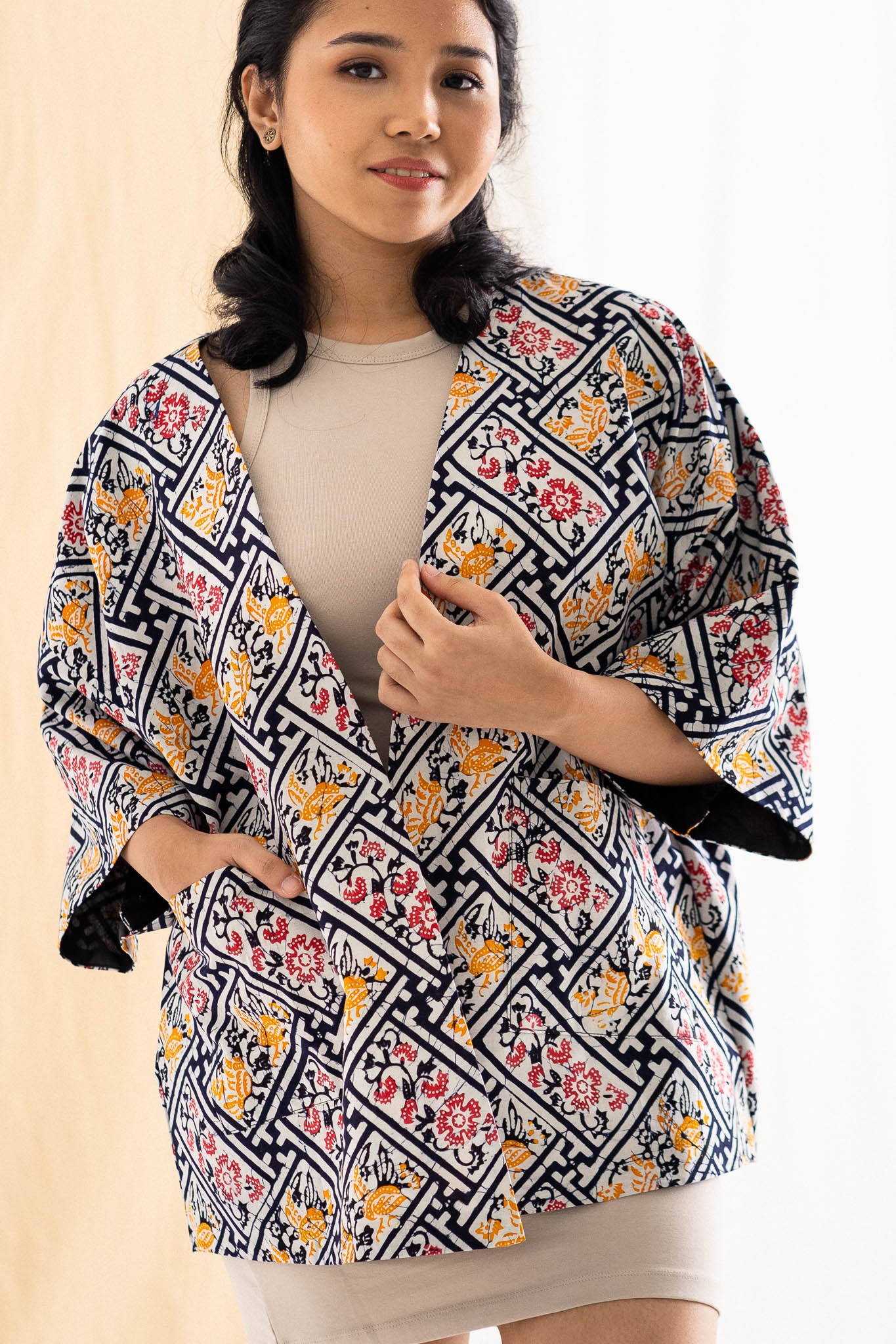 Batik Open Jacket | Bata Cahaya