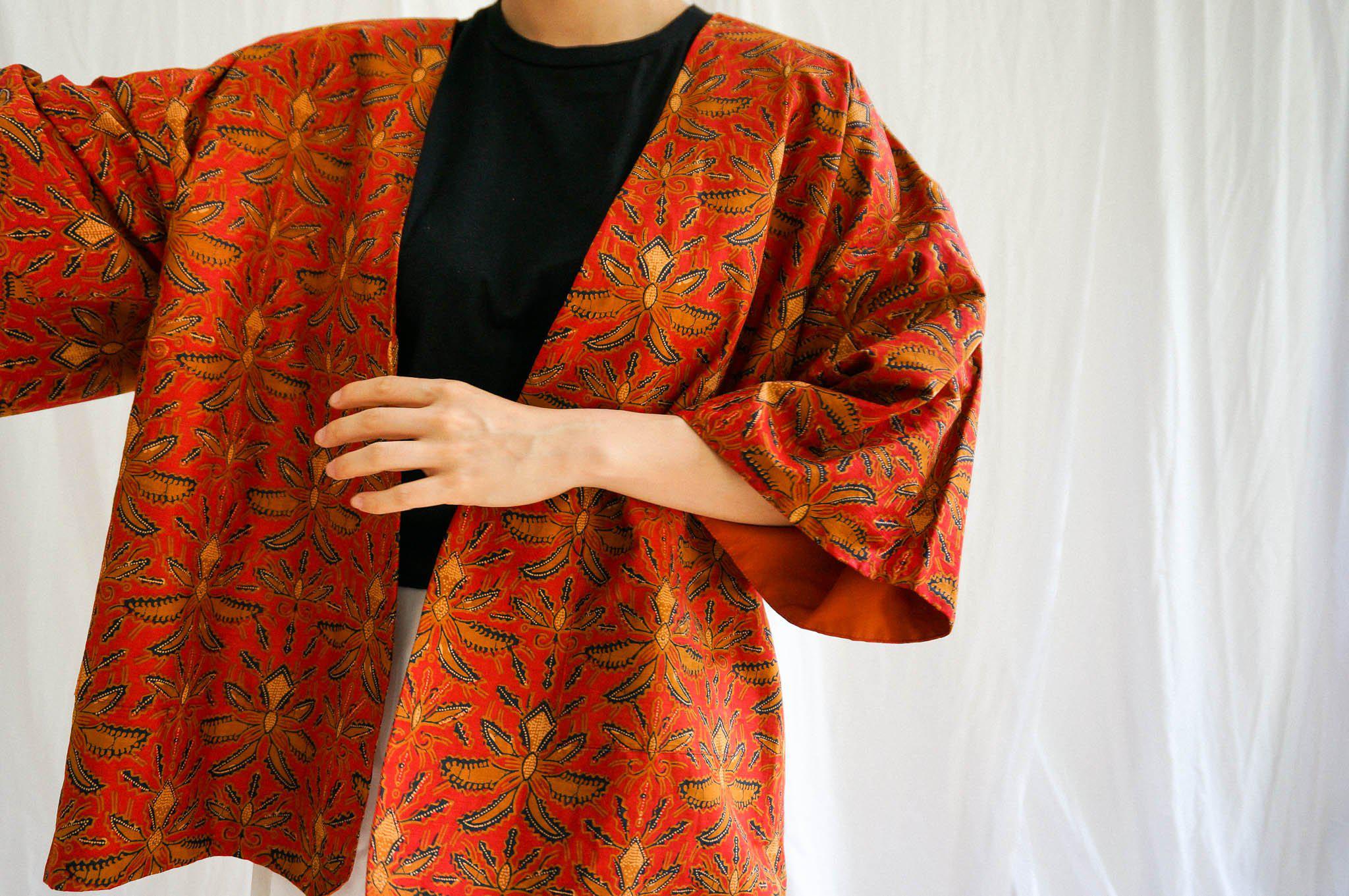 Batik Open Jacket | Aksara