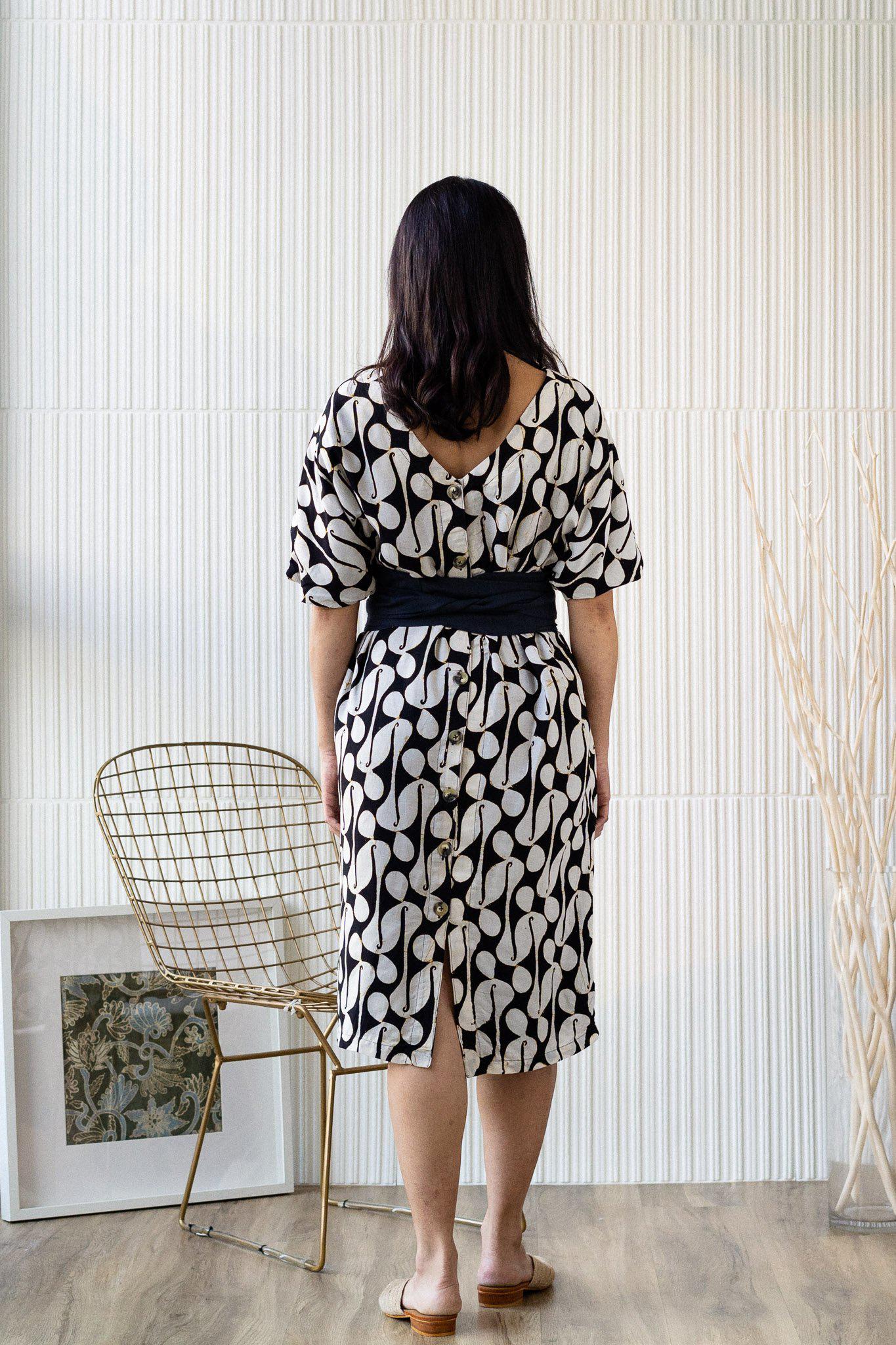 Batik Cocoon Dress | Maharaja