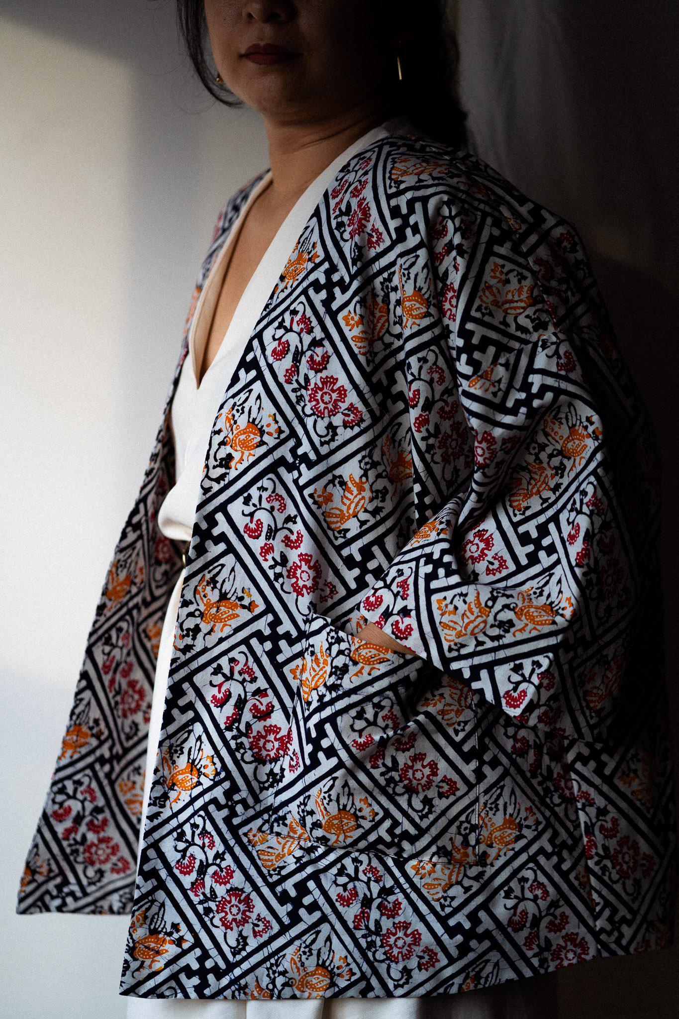 Batik Open Jacket | Bata Cahaya