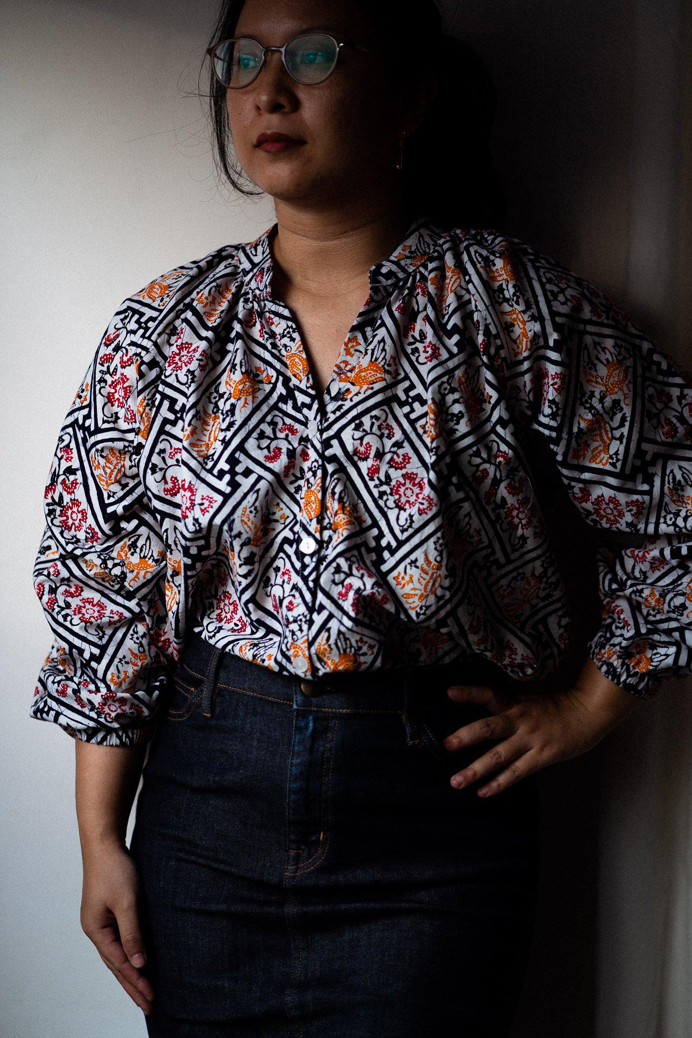 Batik Poet Blouse | Bata Cahaya