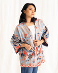 Batik Open Jacket | Semerah