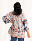 Batik Open Jacket | Semerah