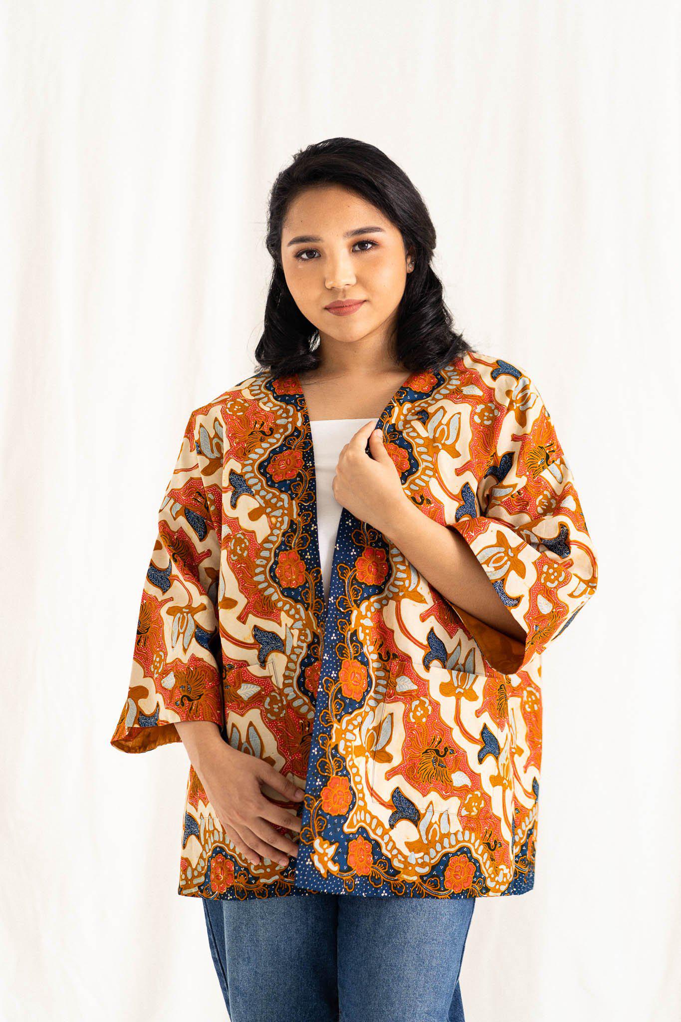 Batik Open Jacket | Semerbak