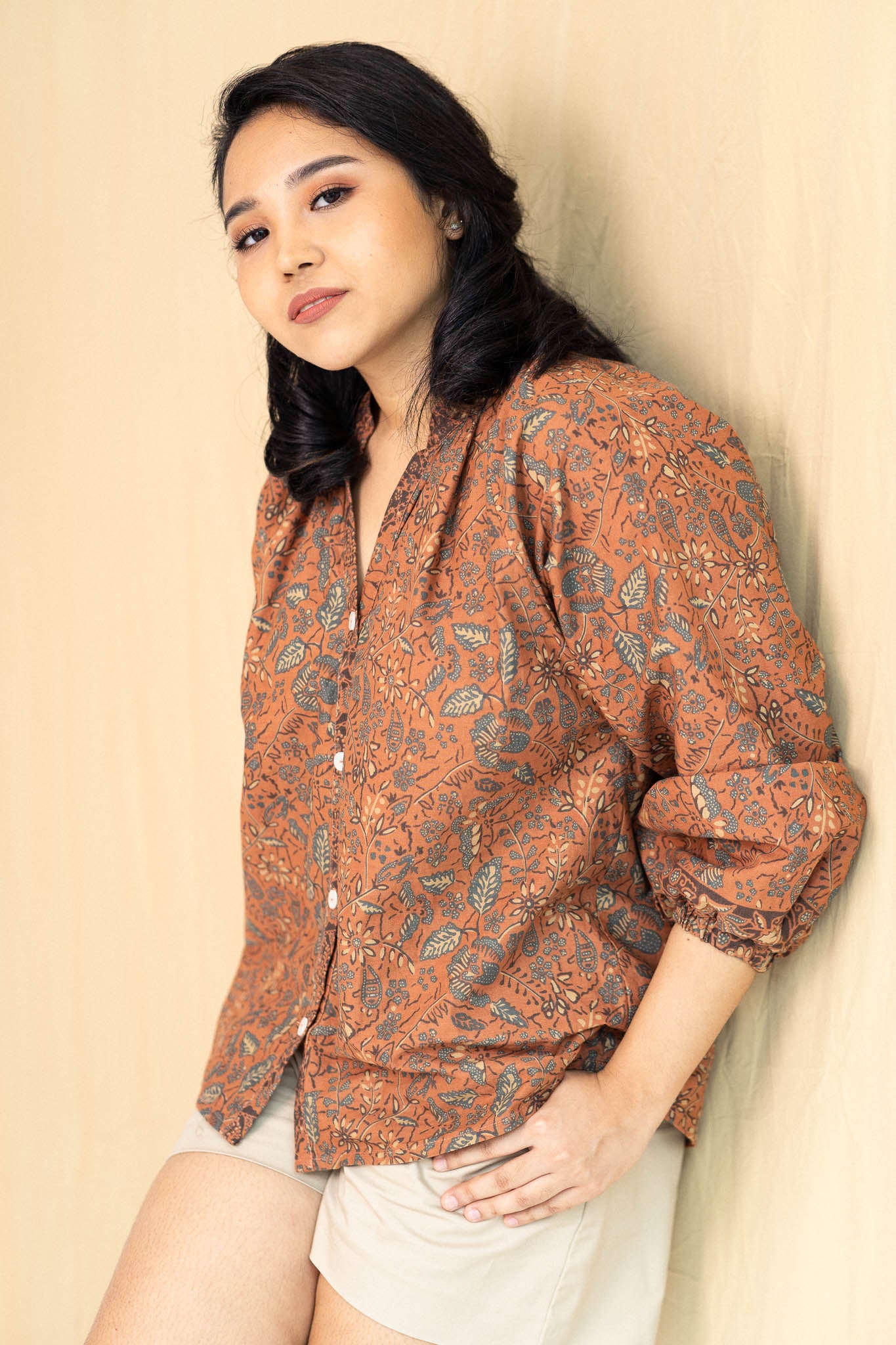 Batik Poet Blouse | Ria