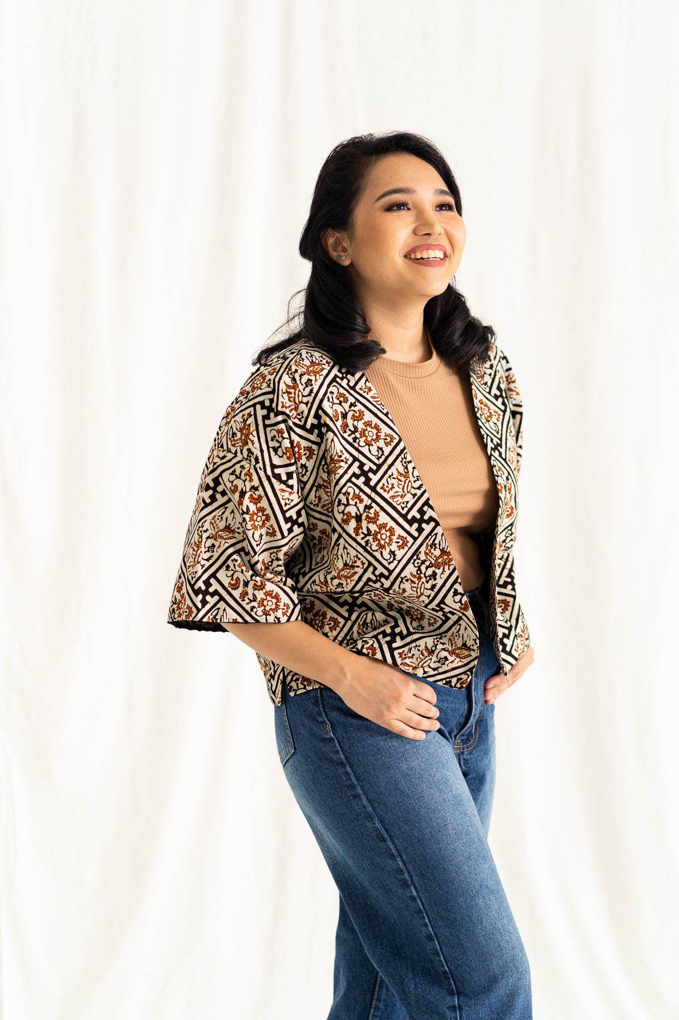 Batik Crop Jacket | Bata