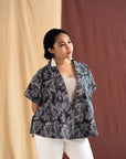 Batik Wrap Blouse | Lestari