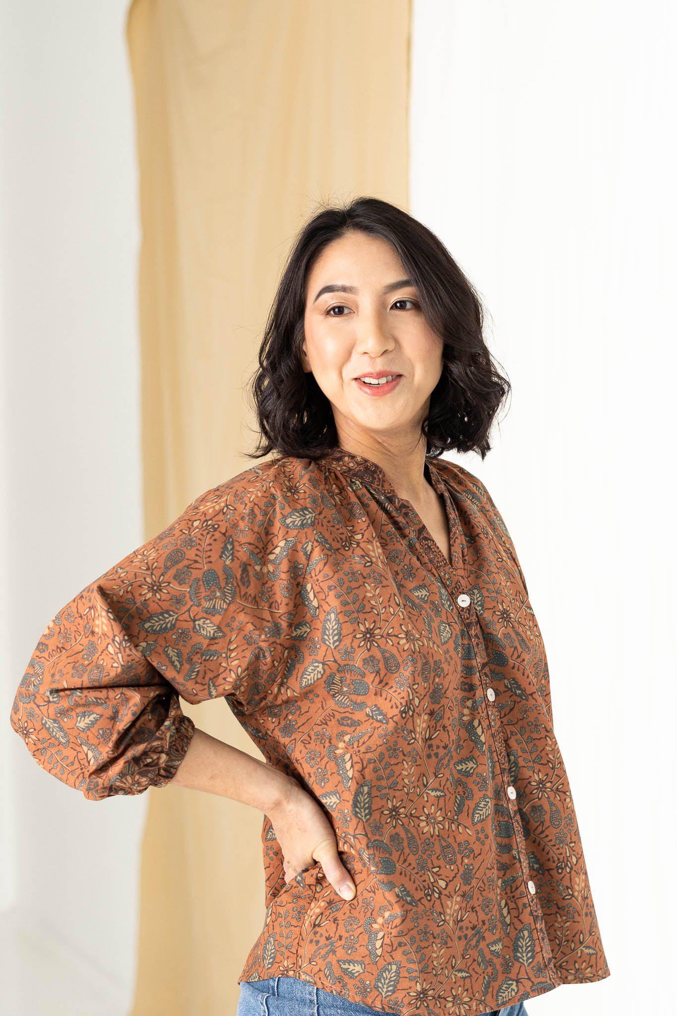 Batik Poet Blouse | Ria