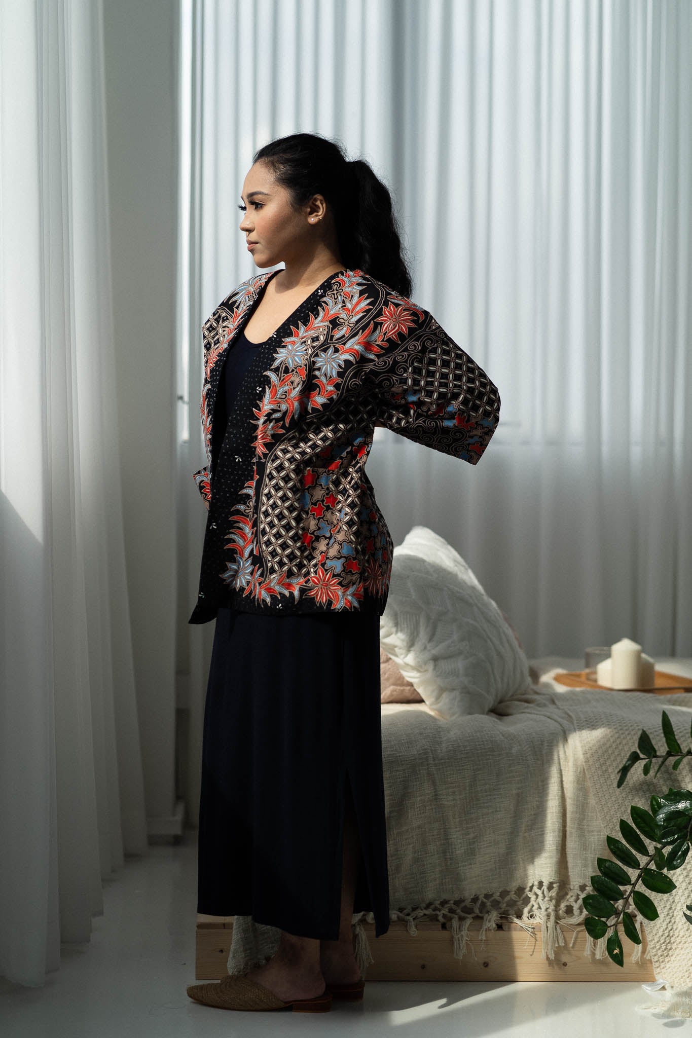 Batik Open Jacket | Sukma