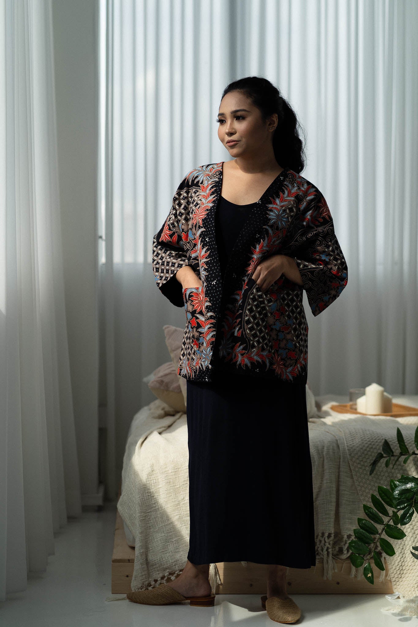 Batik Open Jacket | Sukma